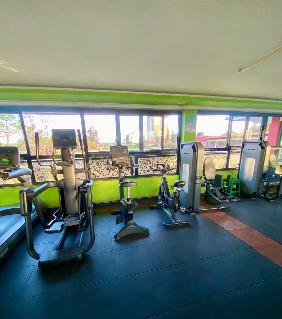 Treadmills and training equipment inside Shiloh Gym, Thome Road
